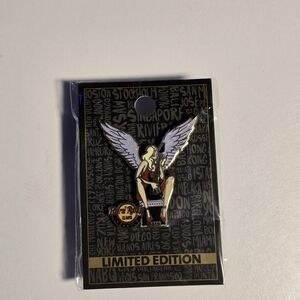 Hard Rock Cafe Seattle (Limited Edition) Rockin' Angel Pin *Extremely Rare*